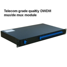 Telecom Grade Rack Mount Qualtiy DWDM Mux / Demux Modul
